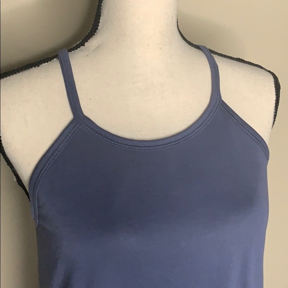 Enough about me.. Blue tank top - Picture 2 of 4